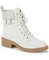Baretraps Women's Tinsley Lace Up Bootie In White