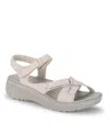 Shop Baretraps Women's Tracey Wedge Sandals In Ash