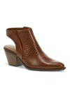 Baretraps Women's Yangley Block Heel Booties In Mahogany