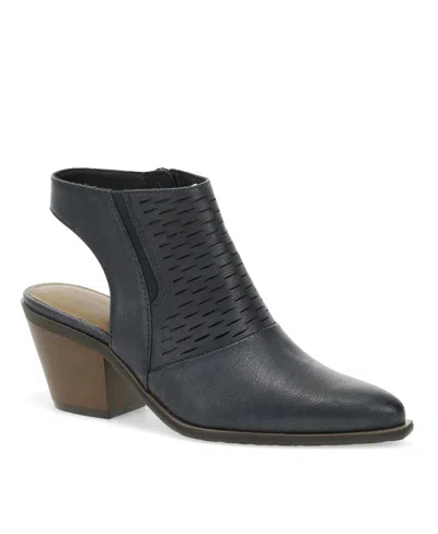 Baretraps Women's Yangley Block Heel Booties In Navy