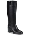 Baretraps Womens Gretchin Tall Boots Regular Wide Calf In Black
