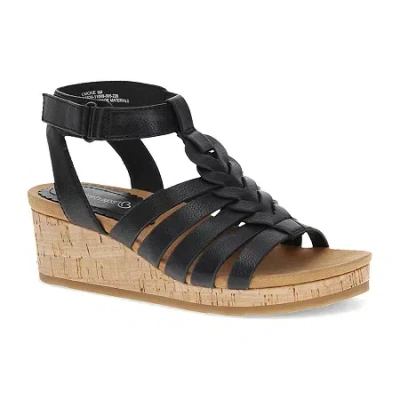 Baretraps Womens Nickie T-strap Gladiator Sandals In Black