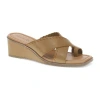 Baretraps Womens Paige Wedge Sandals In Brown