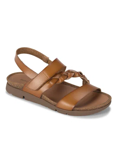 Baretraps Womens Slip On Open Toe Slingback Sandals In Brown