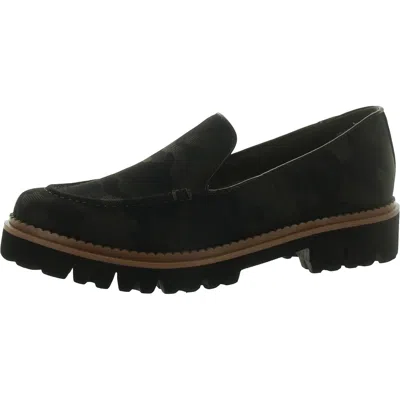 Baretraps Womens Slip On Round Toe Loafers In Green