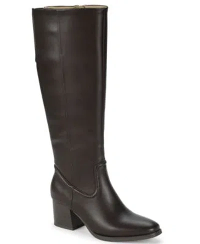 Baretraps Womens Tammey Tall Boot Regular Wide Calf In Jet Black