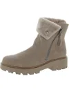 Baretraps Wyoming Womens Suede Booties Ankle Boots In Beige