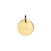 Bargainbazaar Petite Round Tag Initial Charm