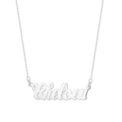 Bargainbazaar Simple Script Custom Name Necklace - 16 Inches