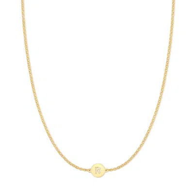 Bargainbazaar The Family Initial Necklace - Gold / 1