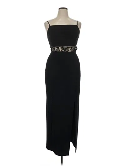 Pre-owned Bari Jay Cocktail Dress In Black