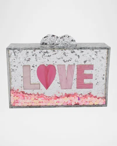 Bari Lynn Kids' Girl's Confetti Clutch In Multi