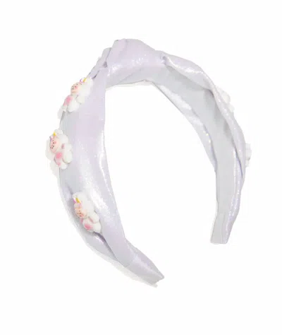 Bari Lynn Girl's Knot Headband Cutesters Charms In White