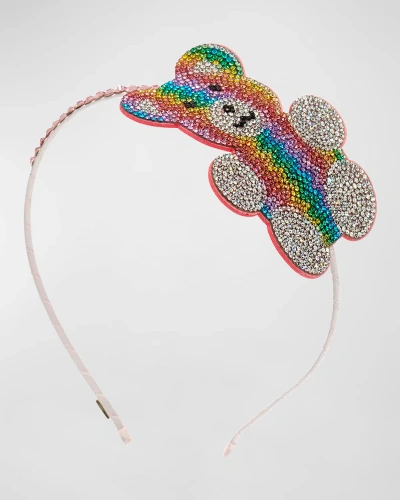 Bari Lynn Kids' Gummy Bear Emojii Headband In Multi