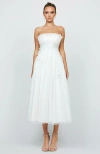 Bariano Alayah Strapless Midi