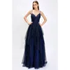 Bariano Brylee Glitter Ball Gown