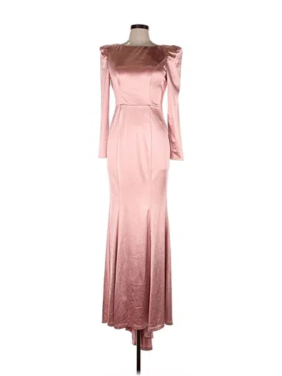 Bariano Cocktail Dress In Brown
