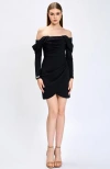 Bariano Justine Off Shoulder Mini
