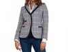 Bariloche Sevilla Wool Slim Fit Blazer In Multicolor In Multi