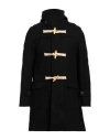 Bark Man Coat Midnight Blue Size M Wool, Polyester, Polyamide In Black