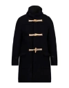 Bark Man Coat Midnight Blue Size M Wool, Polyester, Polyamide In Blue