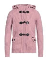 Bark Man Coat Pink Size Xs Wool, Polyamide