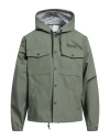 Bark Man Jacket Military Green Size L Cotton, Polyamide, Polyurethane In Green