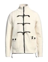 Bark Man Jacket Off White Size M Wool, Polyamide In Off White