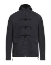 Bark Man Jacket Slate Blue Size L Cotton, Acrylic