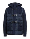 Bark Man Puffer Midnight Blue Size M Polyamide In Blue
