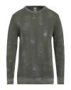 Bark Man Sweater Military Green Size M Cotton In Green