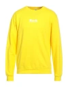 Bark Man Sweater Yellow Size Xl Wool, Viscose, Polyamide, Cashmere In Yellow