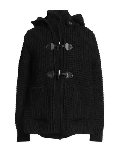 Bark Woman Puffer Black Size Xl Polyester, Wool, Polyamide
