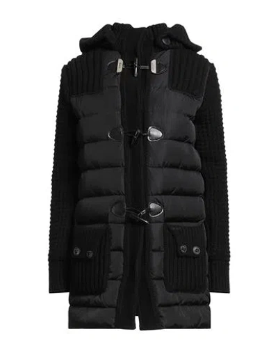 Bark Woman Puffer Black Size Xs Polyester, Wool, Polyamide