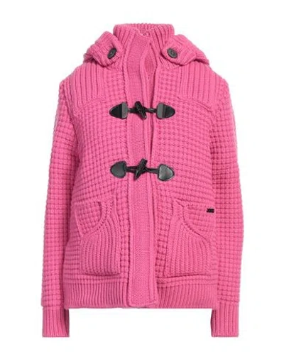 BARK BARK WOMAN PUFFER FUCHSIA SIZE XL WOOL, POLYAMIDE, POLYESTER