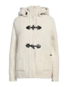 Bark Woman Puffer Off White Size Xl Wool, Polyamide, Polyester