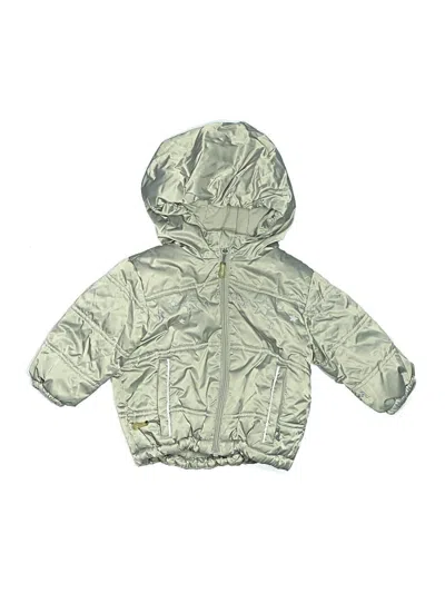 Pre-owned Barkito Babies' Snow Jacket In Gray