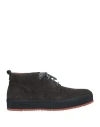 Barleycorn Man Ankle Boots Lead Size 13 Soft Leather In Grey