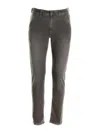 Barmas Jeans In Denim Grigio In Grey