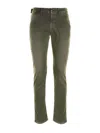 Barmas Jeans In Denim Verde In Green