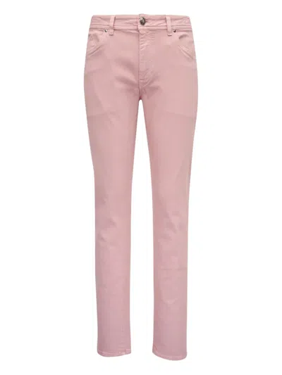 Barmas Logo-patch Trousers In Pink