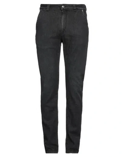 Barmas Man Denim Pants Black Size 33 Cotton, Cashmere, Elastane