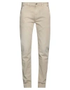 Barmas Man Jeans Light Grey Size 40 Cotton, Elastane