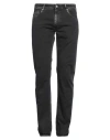 Barmas Man Jeans Black Size 34 Cotton, Elastane In Black