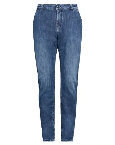 Barmas Man Jeans Blue Size 30 Cotton, Elastane