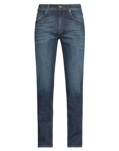 Barmas Man Jeans Blue Size 31 Cotton, Elastane