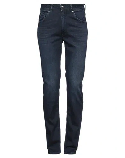 Barmas Man Jeans Blue Size 31 Cotton, Polyester, Elastane