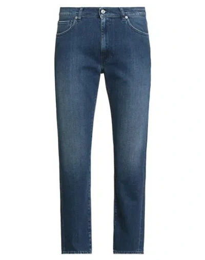 Barmas Man Jeans Blue Size 33 Cotton, Recycled Cotton, Elastomultiester