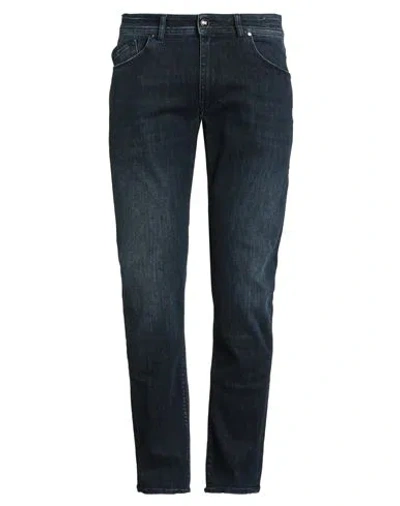 Barmas Man Jeans Blue Size 34 Cotton, Recycled Cotton, Lyocell, Polyester, Synthetic Fibers