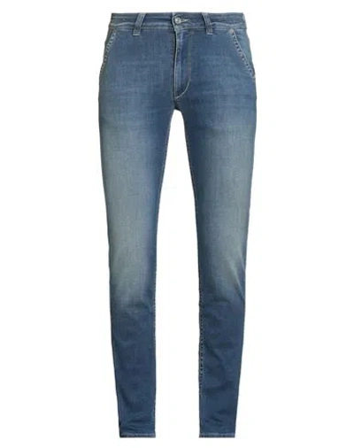 Barmas Man Jeans Blue Size 38 Cotton, Recycled Cotton, Polyester, Synthetic Fibers, Recycled Polyest